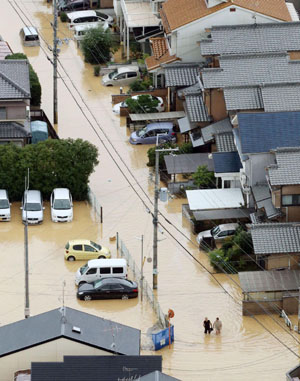 Disaster Relief Hinokishin Corps Dispatched to Kinki and Kyushu Regions